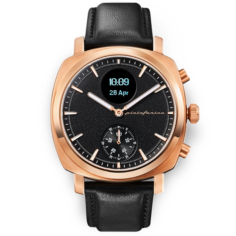Smartwatch - Pininfarina Senso Hybrid Men's Black Smartwatch PMH01A-03