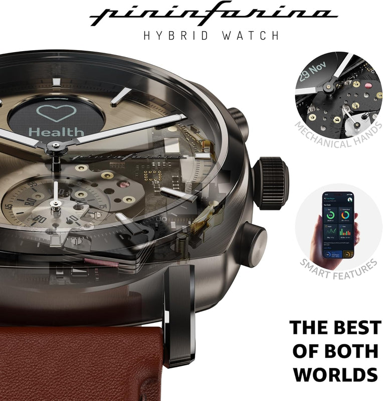 Hybrid analog watch clearance