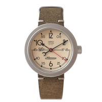 Allemano 1919 Men's Antique White Watch DAY-SVA-10-W