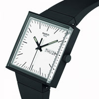 Swatch What If Black? Men's Watch SO34B700