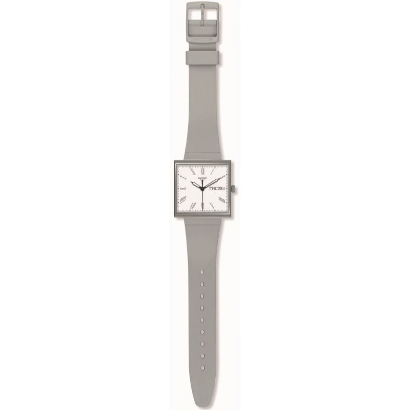 Swatch What If Gray? Men's Watch SO34M700