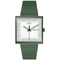 Swatch What If Green? Men's Watch SO34G700