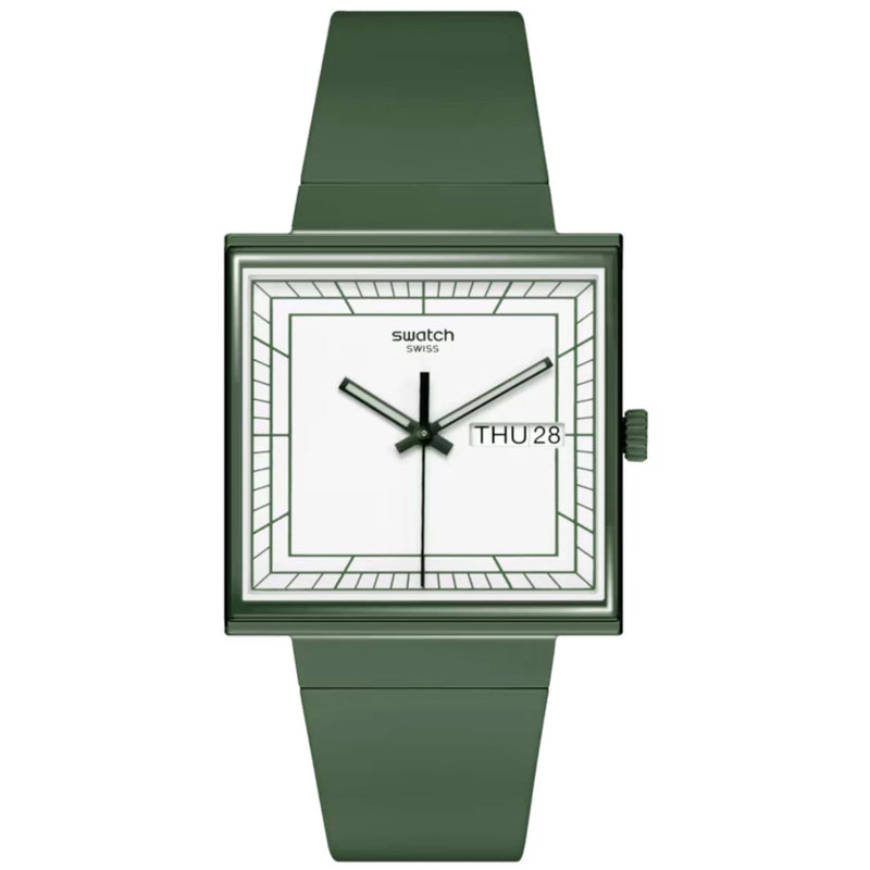 Swatch What If Green? Men's Watch SO34G700