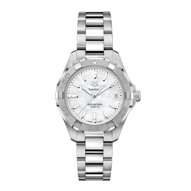 Tag Heuer Aquaracer White Ladies Watch WBD1311.BA0740