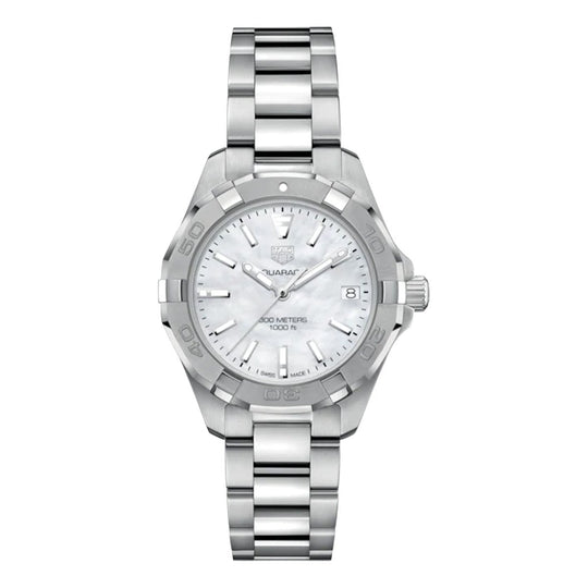 Tag Heuer Aquaracer White Ladies Watch WBD1311.BA0740