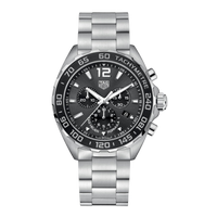 Tag Heuer Formula 1 Chronograph Men's Grey Ceramic Watch CAZ1011.BA0842