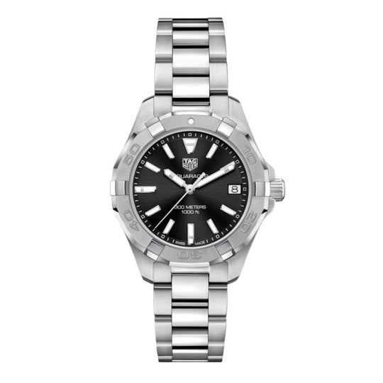 Tag Heuer Aquaracer Black Ladies Watch WBD1310.BA0740