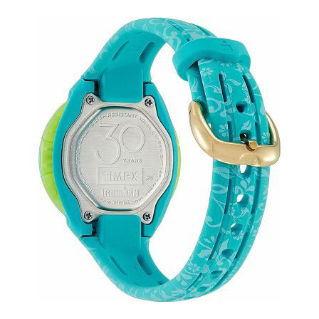 Timex Ironman Sleek 50 Ladies' Turquoise Watch TW5M03100
