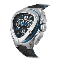 Tonino Lamborghini Spyder X Men’s Black Blue Watch TL9XC-SS