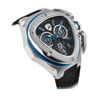 Tonino Lamborghini Spyder X Men’s Black Blue Watch TL9XC-SS