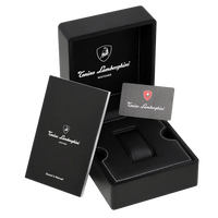 Tonino Lamborghini Cuscinetto Men's Rose Gold Black Watch TLF-T01-8