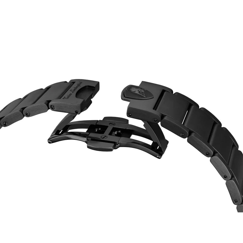 Tonino Lamborghini Spyder X Men’s Black Yellow Watch TL9XE-B