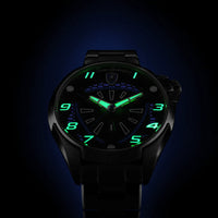 Tonino Lamborghini Shock ABS Men's Silver Blue Watch TLABSB-SS-R