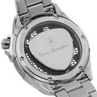 Tonino Lamborghini Shock ABS Men's Silver Green Watch TLABSG-SS-B