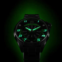 Tonino Lamborghini Shock ABS Men's Silver Green Watch TLABSG-SS-B