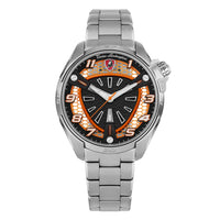 Tonino Lamborghini Shock ABS Men's Silver Orange Watch TLABSO-SS-B
