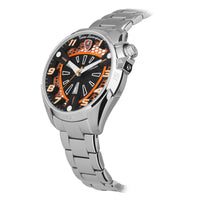 Tonino Lamborghini Shock ABS Men's Silver Orange Watch TLABSO-SS-B