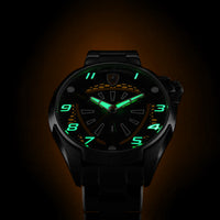 Tonino Lamborghini Shock ABS Men's Silver Orange Watch TLABSO-SS-B