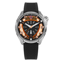 Tonino Lamborghini Shock ABS Men's Silver Orange Watch TLABSO-SS-R