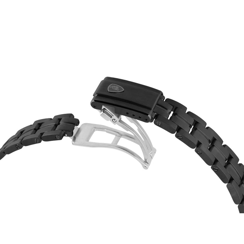 Tonino Lamborghini Cuscinetto Men's Black White Watch TLF-T01-7-B