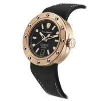 Tonino Lamborghini Cuscinetto Men's Rose Gold Black Watch TLF-T01-8