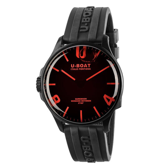 U-Boat Watch Darkmoon 44 Red Sapphire IP Black 8466/C