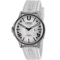 U-Boat Darkmoon 44mm White Curve SS Men's Watch U9542