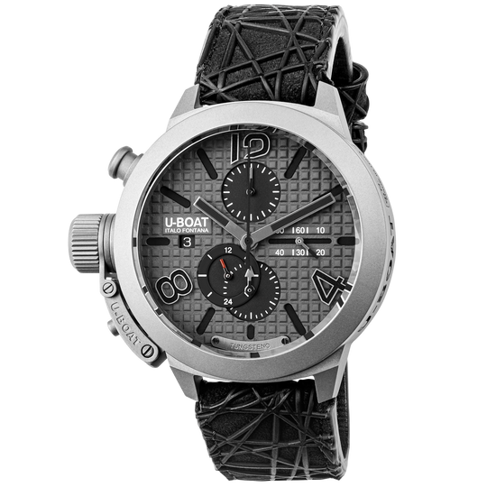 U-Boat Classico 45 Titanium Tungsten Chronograph Men’s Grey Watch 3002