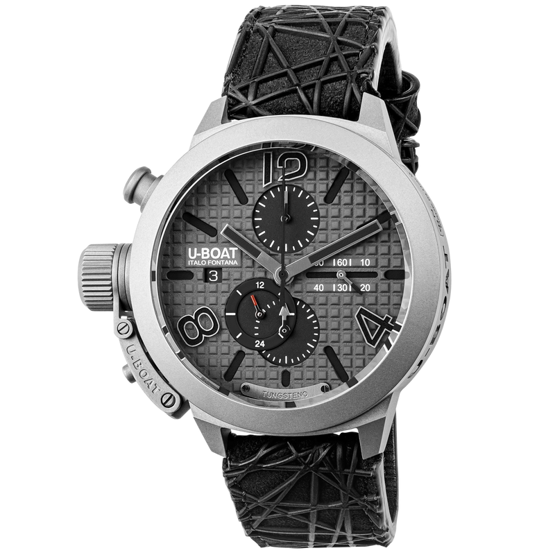U-Boat Classico 45 Titanium Tungsten Chronograph Men’s Grey Watch 3002