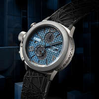 U-Boat Classico 45 Titanium Tungsten Chronograph Men’s Blue Watch 3003