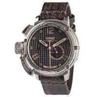 U-Boat Chimera Damascus Bronze Men’s Black Watch 3006