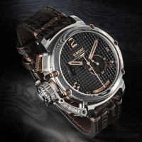 U-Boat Chimera Damascus Bronze Men’s Black Watch 3006