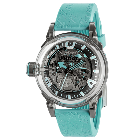 U-Boat U-65 Automatic Men's Turquoise Watch 3345