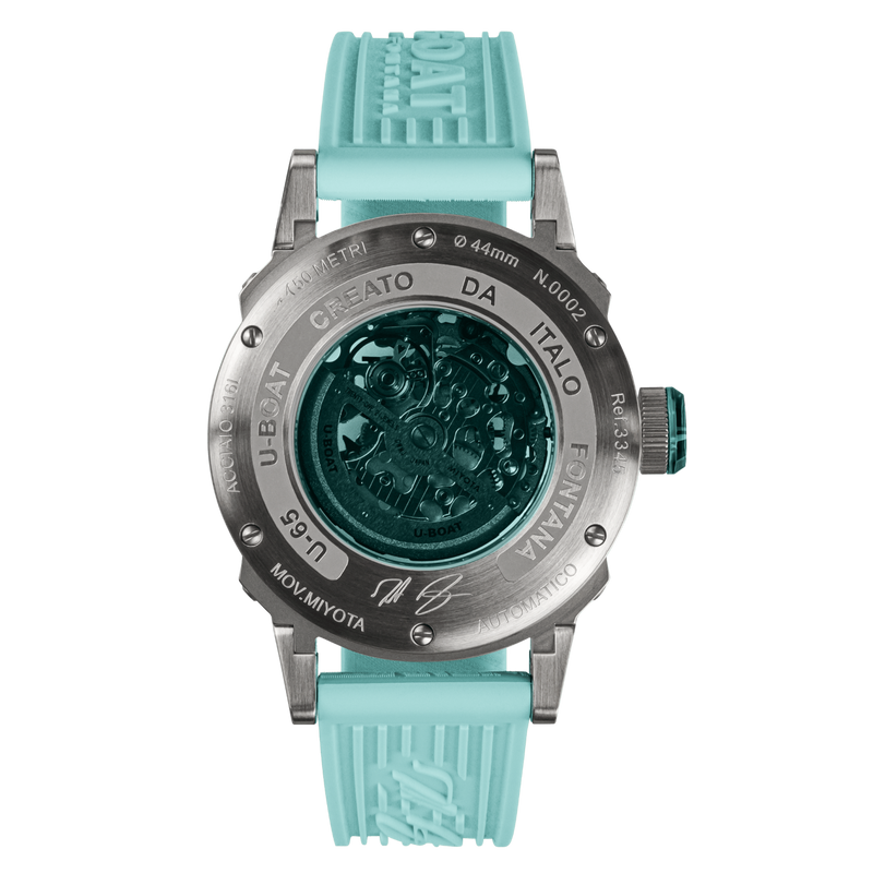 U-Boat U-65 Automatic Men's Turquoise Watch 3345