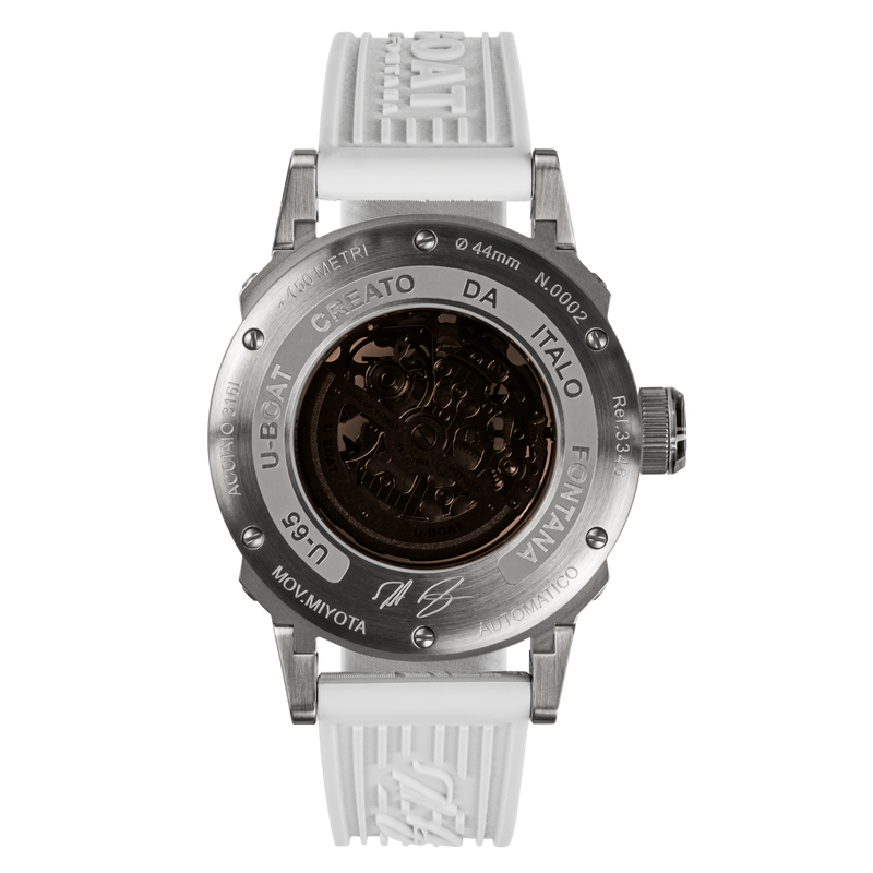 U-Boat U-65 Automatic Men's White Watch 3346