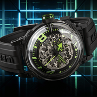 U-Boat U-65 Automatic Men's Black Green Watch 3347