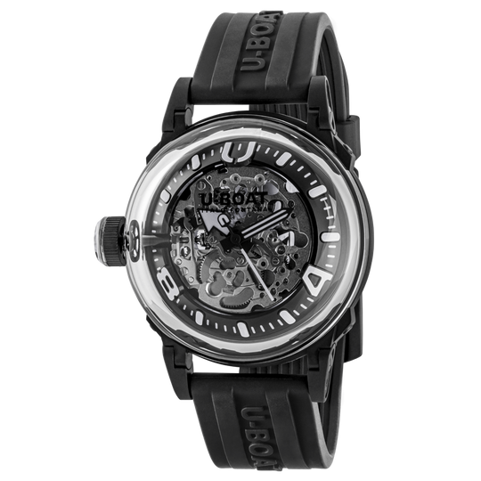 U-Boat U-65 Automatic Skeleton Men's White Watch 3349
