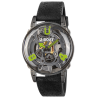 U-Boat U-65 Men’s Black Green Watch 3350