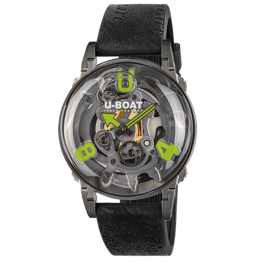U-Boat U-65 Men’s Black Green Watch 3350