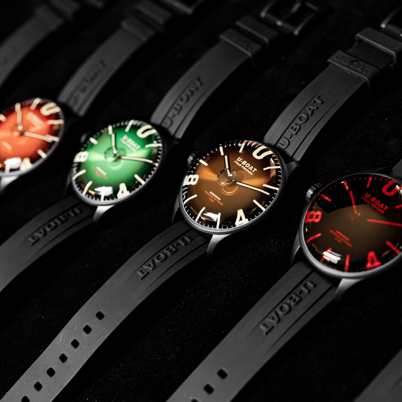 U-Boat Darkmoon Soleil Oil Immersion Men’s Blue Watch 8700/E