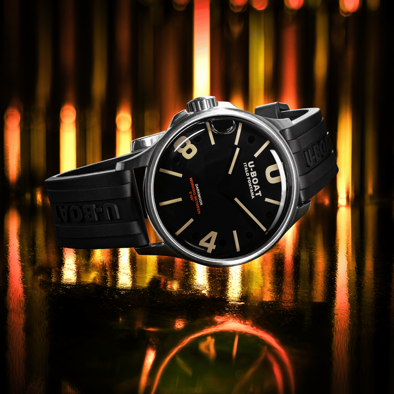 U-Boat Darkmoon 42 Oil Immersion Men’s Black Watch 9018/B