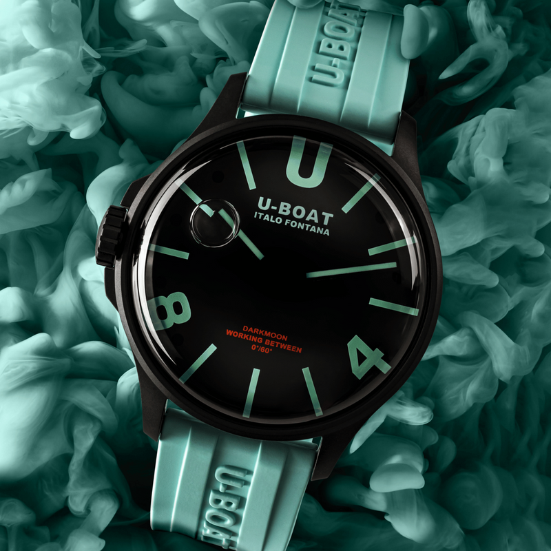 U-Boat Darkmoon Oil Immersion Men’s Aquamarine Watch 9526/B