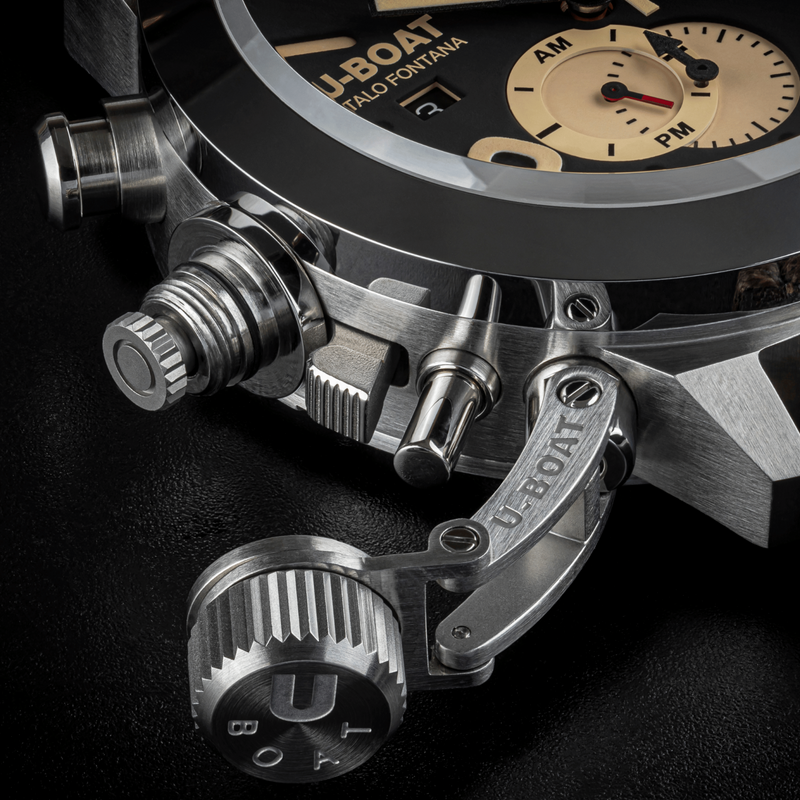 U-Boat Classico 45 Tungsten Chronograph Men’s Black Watch 9567/A