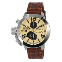 U-Boat Classico 45 Tungsten Chronograph Men’s Beige Brown Watch 9568/A