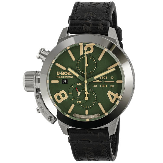 U-Boat Classico 45 Tungsten Chronograph Men’s Green Watch 9581/A