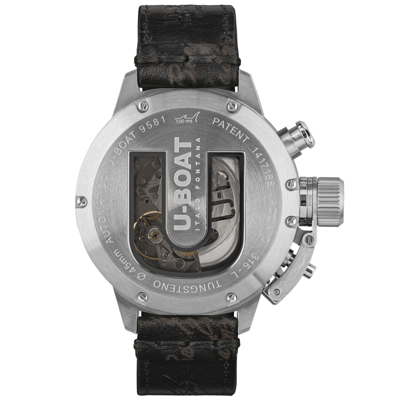 U-Boat Classico 45 Tungsten Chronograph Men’s Green Watch 9581/A