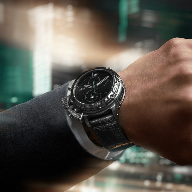 U-Boat Chimera 46 Chronograph Men’s Black Watch 9592