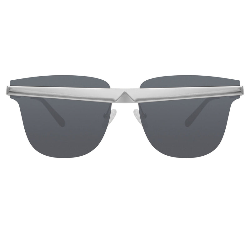 United Nude Sunglasses D-Frame Silver Black With Grey Lenses Category 3 UN2C2SUN - WatchPilot