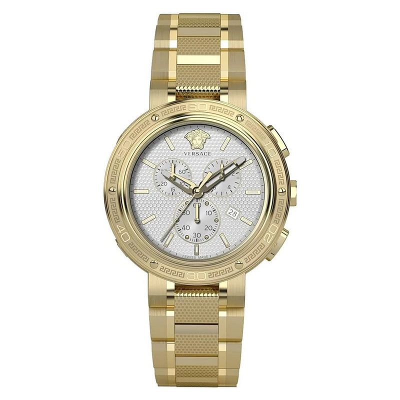 Versace Men's Watch V-Extreme Pro 46mm White Bracelet VE2H00621