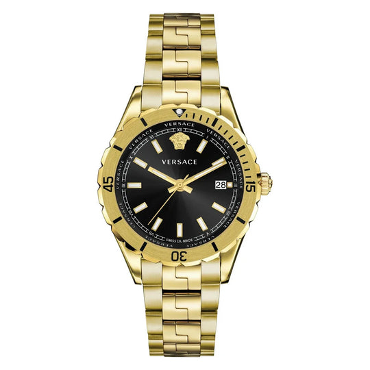 Versace Men's Watch Hellenyium 42mm Gold Bracelet VE3A00820
